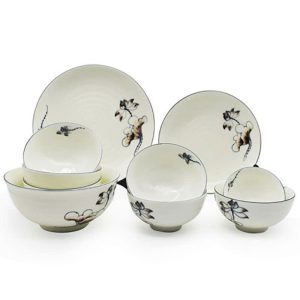 Bộ Bát Sứ Tối Giản Nhật Bản